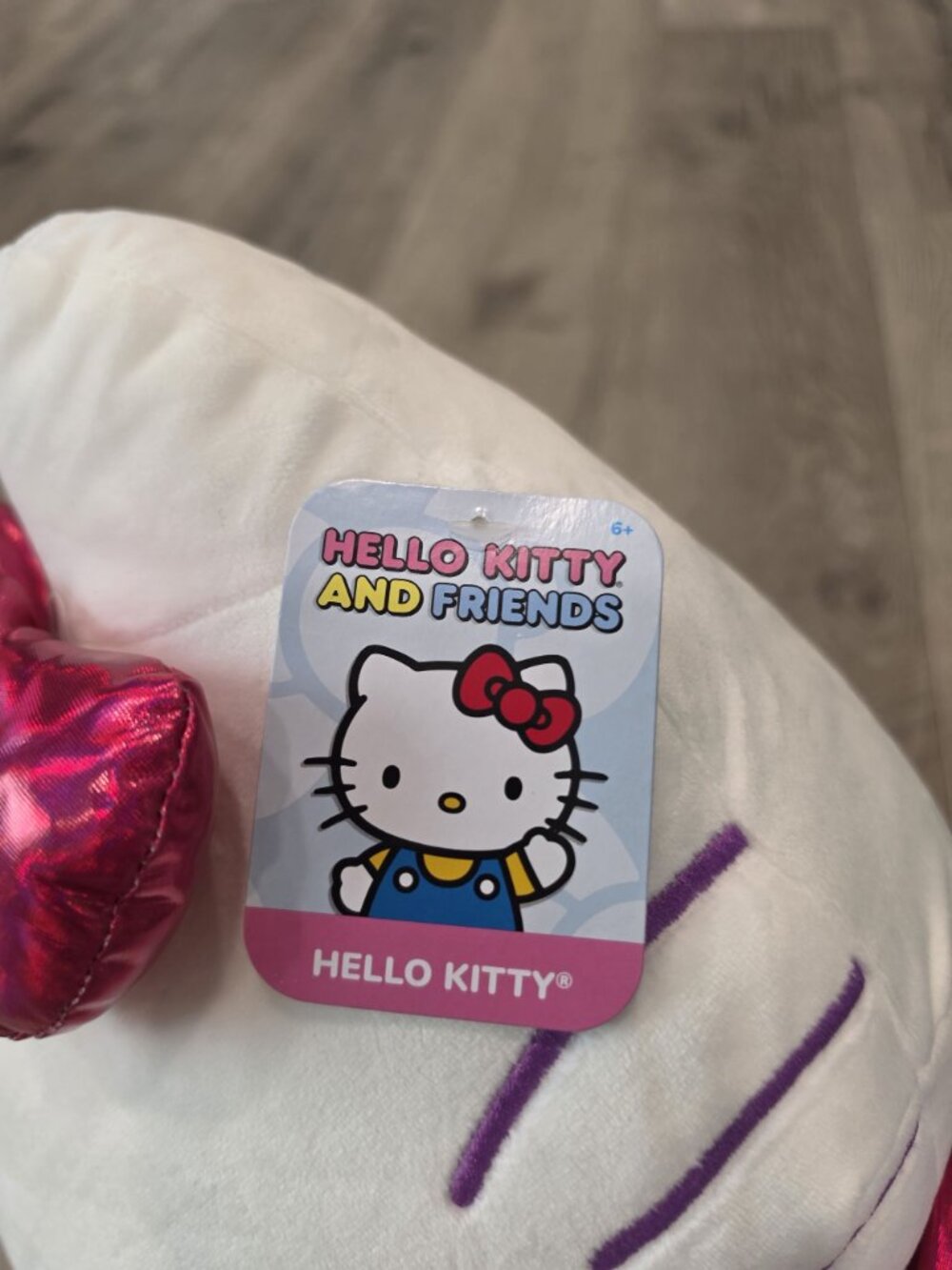 Hello Kitty & Friends NWT Pastel Plush Hugging Bear Jazwares Soft Toy plush cute - Picture 6 of 6
